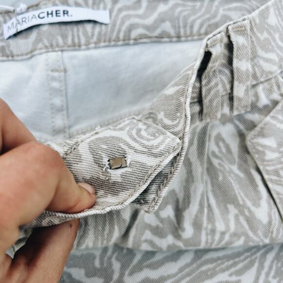 New Maria Cher Tila Slouchy Pants Babucha Neutral High Rise Baggy 30 Loose - Picture 13 of 15